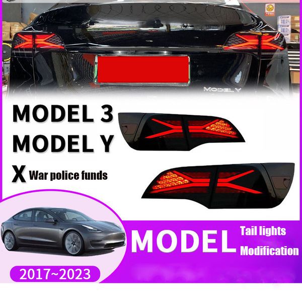 suitable for refitting 2017-2022 tes-la model3modely taillight led assembly