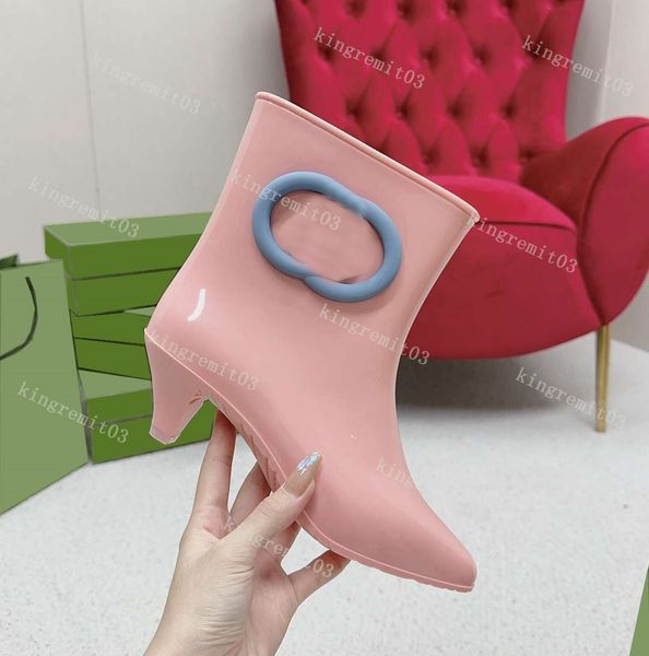 rainboots designer kitten-heel rubber pointed toe slip-on ankle boots candy color waterproof low heels fashion boots luxury size 35-40, Black
rainboots designer kitten-heel rubber pointed toe slip-on ankle boots candy color waterproof low heels fashion boots luxury size 35-40, Black