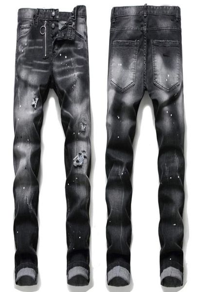 mens rips stretch black jeans fashion slim fit washed motocycle denim pants panelled hip hop trousers a157554065, Blue
mens rips stretch black jeans fashion slim fit washed motocycle denim pants panelled hip hop trousers a157554065, Blue
