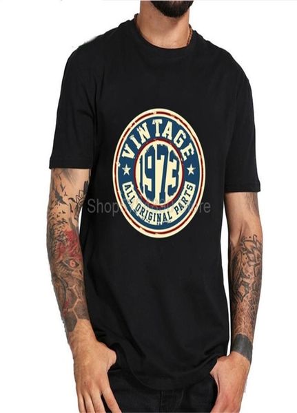 retro 1973 all original part tshirt homme gift for dad birthday t shirt father039s day tee mens vintage classic 70039s clot4989105, White;black
retro 1973 all original part tshirt homme gift for dad birthday t shirt father039s day tee mens vintage classic 70039s clot4989105, White;black