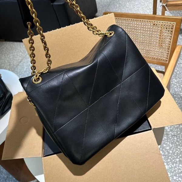 retro mirror quality designers large jamie flap bags 43cm womens real leather quilted purse luxury black sheepskin handbag crossbody shoulde
retro mirror quality designers large jamie flap bags 43cm womens real leather quilted purse luxury black sheepskin handbag crossbody shoulde