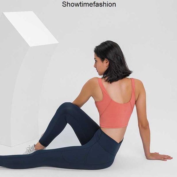 women yoga bra shirt lu-109 sport vet fie outdoor underwear tank solid color short lady elastic with removable cup yoga sport bra beauty bac, White
women yoga bra shirt lu-109 sport vet fie outdoor underwear tank solid color short lady elastic with removable cup yoga sport bra beauty bac, White