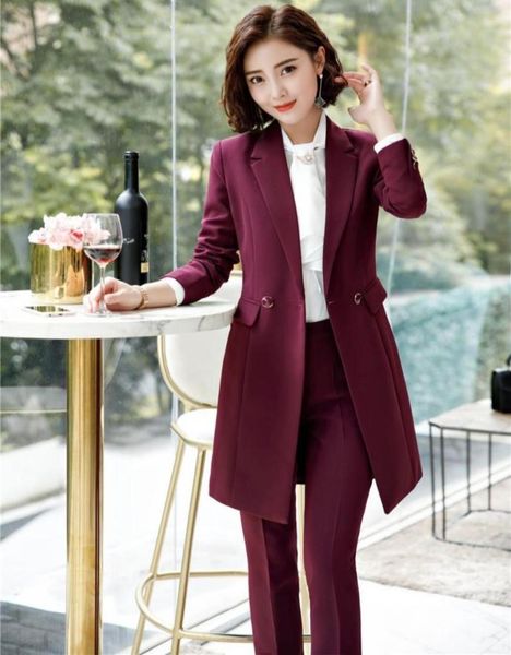 novelty wine uniforms styles female pantsuits with middle long blazers coat and pants for business women pants suits fall spring4228547, White;black
novelty wine uniforms styles female pantsuits with middle long blazers coat and pants for business women pants suits fall spring4228547, White;black