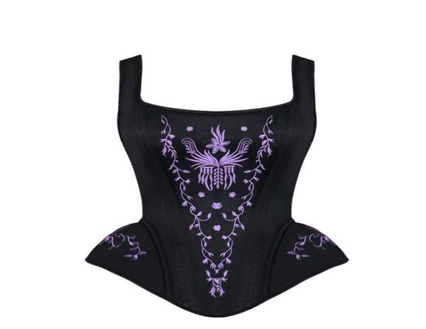 women halterneck corset steel boned steampunk brocade embroidery overbust corsets with straps waist control zipper waist training 6569530, Black;white
women halterneck corset steel boned steampunk brocade embroidery overbust corsets with straps waist control zipper waist training 6569530, Black;white