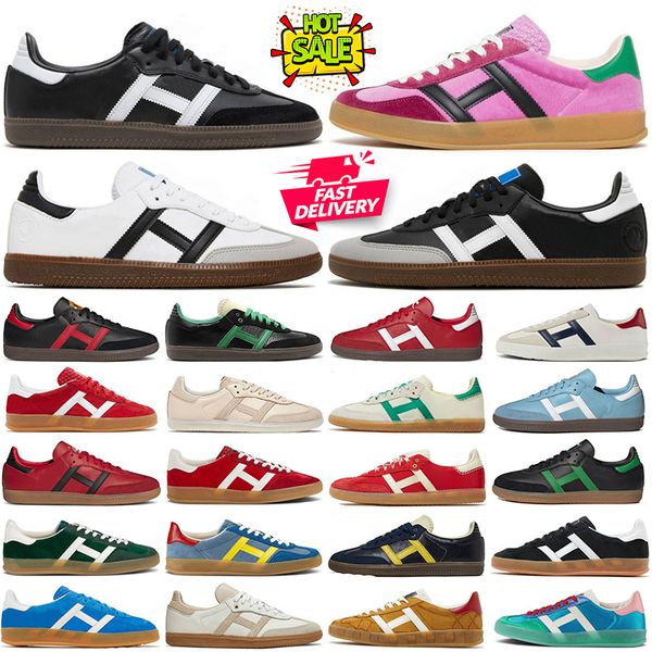 running shoes for men women vegan gazelle black gum team white mens trainers outdoor sports sneakers walking jogging
running shoes for men women vegan gazelle black gum team white mens trainers outdoor sports sneakers walking jogging