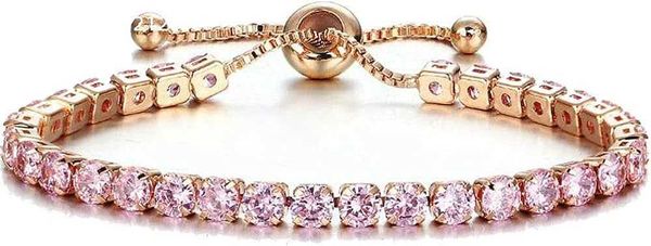 jude jewelers adjustable size women eternity cubic zircon stackable chain bracelet, Silver
jude jewelers adjustable size women eternity cubic zircon stackable chain bracelet, Silver