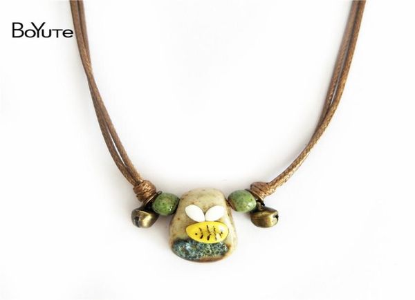 boyute 5pcs diy adjustable rope handmade knead ceramic bee pendant necklace for girls bubble bag for protection6004346, Silver
boyute 5pcs diy adjustable rope handmade knead ceramic bee pendant necklace for girls bubble bag for protection6004346, Silver