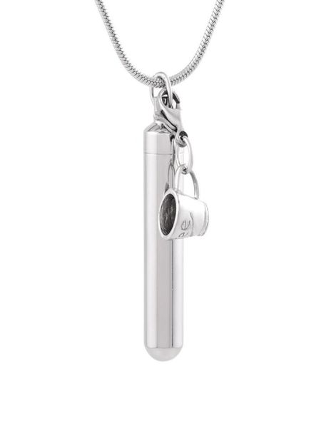 ijd9872 stainless steel polish cylinder with cup accessories cremation memorial pendant for ash urn keepsake souvenir jewelry for 4598010, Silver
ijd9872 stainless steel polish cylinder with cup accessories cremation memorial pendant for ash urn keepsake souvenir jewelry for 4598010, Silver