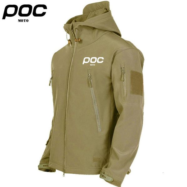Image of Cycling Jackets MOTO POC Mens Outdoor Jacket Cycling Windproof Waterproof Jacket Lightweight Breathable Comfortable Hiking Polyester Jacket 230829