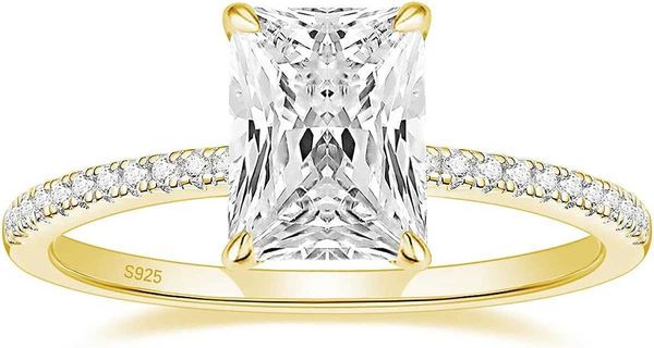eamti 3ct 925 sterling silver engagement rings radiant cut solitaire cubic zirconia cz wedding promise rings for her wedding band for women, Golden;silver
eamti 3ct 925 sterling silver engagement rings radiant cut solitaire cubic zirconia cz wedding promise rings for her wedding band for women, Golden;silver
