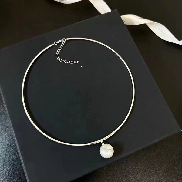 18k gold plated pearl necklaces choker letter pendant statement fashion womens necklace wedding jewelry accessories supplies, Silver
18k gold plated pearl necklaces choker letter pendant statement fashion womens necklace wedding jewelry accessories supplies, Silver