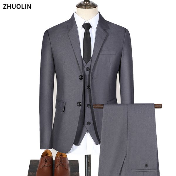 mens suits blazers men 3 pieces elegant 2 sets luxury wedding business vest pants blue coats formal jackets korean 230829, White;black
mens suits blazers men 3 pieces elegant 2 sets luxury wedding business vest pants blue coats formal jackets korean 230829, White;black