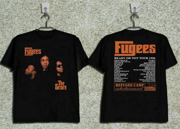 men039s tshirts fugees the score ready or not concert tour tshirt t shirtmen039s7636735, White;black
men039s tshirts fugees the score ready or not concert tour tshirt t shirtmen039s7636735, White;black