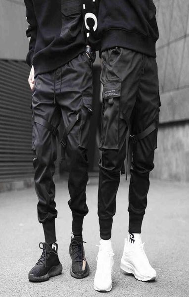 men ribbons color block black pocket cargo pants black harem joggers harajuku sweatpant hip hop trousers8134061
men ribbons color block black pocket cargo pants black harem joggers harajuku sweatpant hip hop trousers8134061