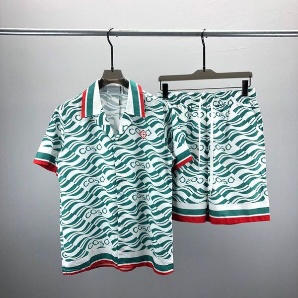 2023 summer new set short sleeve shirts and shorts with front and back logo printing 100, Black;brown
2023 summer new set short sleeve shirts and shorts with front and back logo printing 100, Black;brown