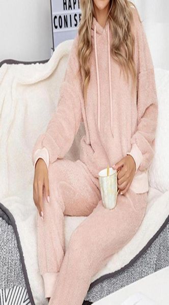 women autumn winter sweatshirt hoodie pants plush two piece outfit tracksuit33608902654807, Gray
women autumn winter sweatshirt hoodie pants plush two piece outfit tracksuit33608902654807, Gray