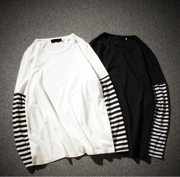 hip hop long sleeve tshirts men oneck striped patchwork t shirt men fashion casual comfortable t shirts spring autumn2513411, White;black
hip hop long sleeve tshirts men oneck striped patchwork t shirt men fashion casual comfortable t shirts spring autumn2513411, White;black