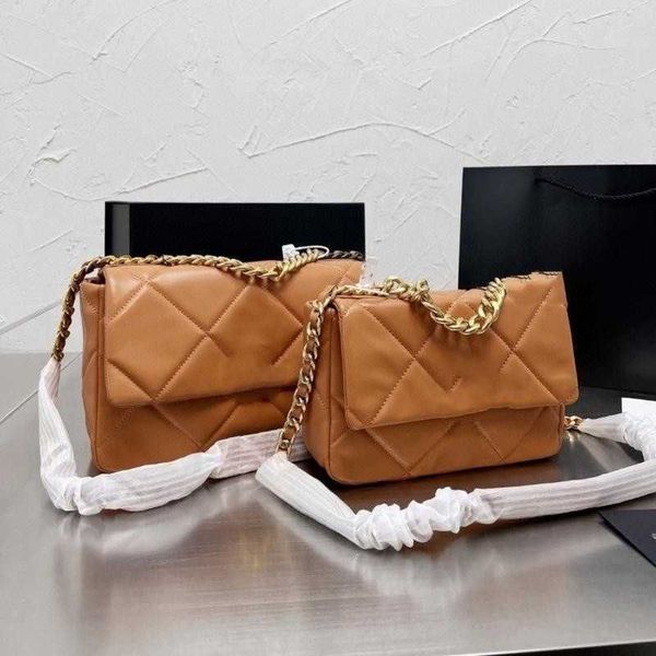 

luxury designer bag shoulder bag flap cf handbag crossbody hobo bags classic quilted purse handbag womens caviar check chain totes handbags