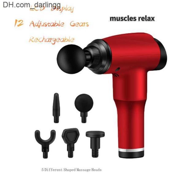 deep muscle massage gun muscle tissue stimulation body percussion relaxation massager lcd display rechargeable 12 adjust gears q230830 q2308
deep muscle massage gun muscle tissue stimulation body percussion relaxation massager lcd display rechargeable 12 adjust gears q230830 q2308