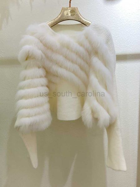 women's fur faux fur women fashion special design real fox fur short sweater real fur loose oversize autumn spring short sweater coat, Black
women's fur faux fur women fashion special design real fox fur short sweater real fur loose oversize autumn spring short sweater coat, Black
