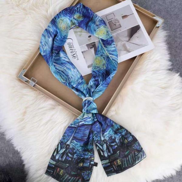 a variety of available korean long scarf satin digital fashion double layer printed, Blue;gray
a variety of available korean long scarf satin digital fashion double layer printed, Blue;gray