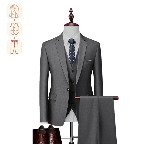 mens suits blazers genuine gray business casual suit twopiecethreepiece for formal occasions premium quality black sizes m6xl 230829, White;black
mens suits blazers genuine gray business casual suit twopiecethreepiece for formal occasions premium quality black sizes m6xl 230829, White;black