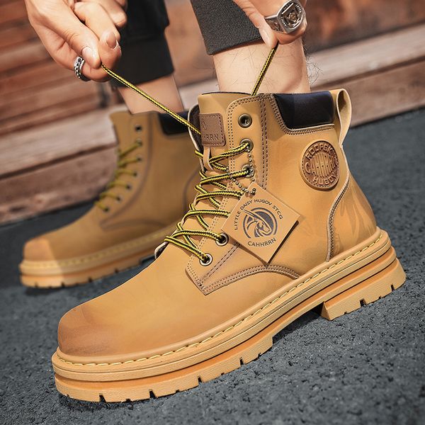 boots high boots men leather shoes fashion outdoor motorcycle ankle military boots male winter tactical lace up botas 230830, Black
boots high boots men leather shoes fashion outdoor motorcycle ankle military boots male winter tactical lace up botas 230830, Black