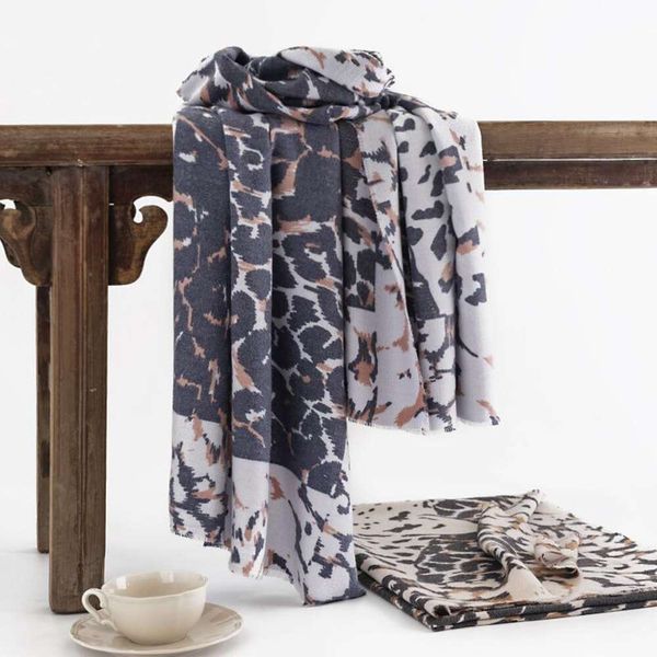 leopard print scarf womens winter fashion commuter neck protection cold proof affordable style warm shawl, Blue;gray
leopard print scarf womens winter fashion commuter neck protection cold proof affordable style warm shawl, Blue;gray