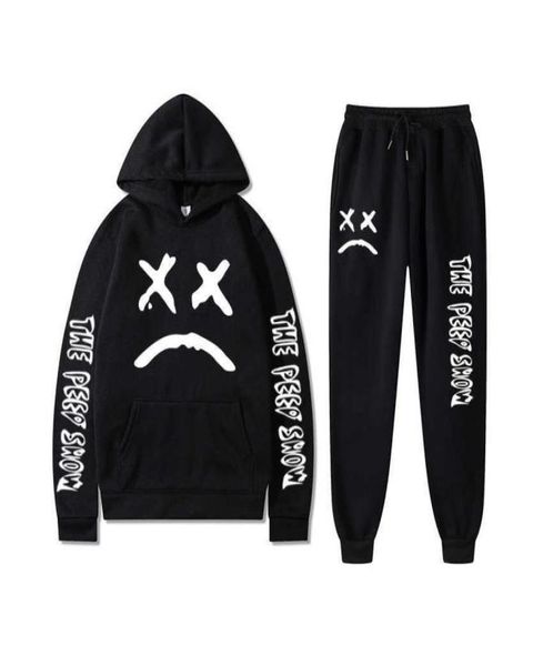 men lil peep sets hoodiespants fleece hooded sweatshirt sweatpants fashion slim fit men women set hoodie pant pullover hoody x0616771938, Gray
men lil peep sets hoodiespants fleece hooded sweatshirt sweatpants fashion slim fit men women set hoodie pant pullover hoody x0616771938, Gray