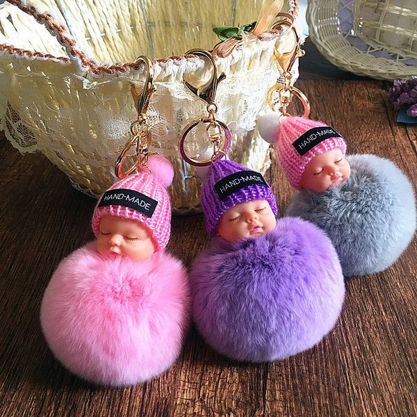 fur ball keychain doll pom pom keychain cute fluffy sleeping baby doll keychain pompom car keyring wallet bag phone pendant bag charm pink k, Silver
fur ball keychain doll pom pom keychain cute fluffy sleeping baby doll keychain pompom car keyring wallet bag phone pendant bag charm pink k, Silver