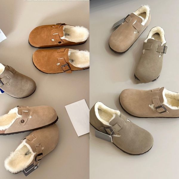 women's arizona slides birks shearling fur sandal boston stock suede clogs mules birko-flor nubuck leather brown mocha closed toe loafe, Black
women's arizona slides birks shearling fur sandal boston stock suede clogs mules birko-flor nubuck leather brown mocha closed toe loafe, Black
