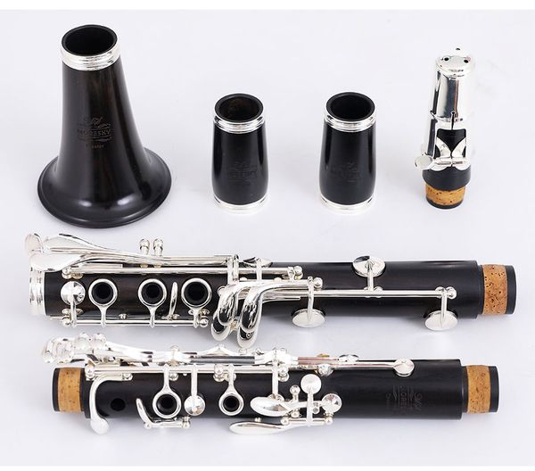 2023 moresky red wood professional clarinet bb rosewood clarinet silvering keys solid wood sib klarnet
2023 moresky red wood professional clarinet bb rosewood clarinet silvering keys solid wood sib klarnet