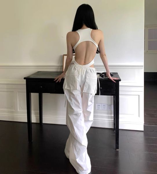 dese women's two piece pants sets luxury brand designer backless suit new pure white set hollow out tank white cargo pants halloween gi
dese women's two piece pants sets luxury brand designer backless suit new pure white set hollow out tank white cargo pants halloween gi