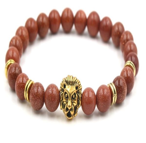 8mm g4df elastic adjusted macrame charm nature sandstone lion head charm bracelet8536140, Black
8mm g4df elastic adjusted macrame charm nature sandstone lion head charm bracelet8536140, Black