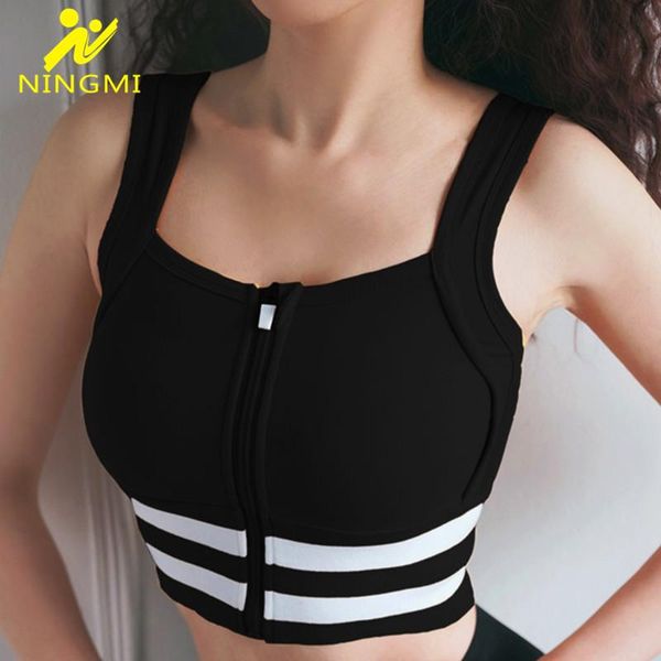 set ningmi women sports bra with zipper front high impact female fitness gym push up running shockproof yoga vest sport crop top
set ningmi women sports bra with zipper front high impact female fitness gym push up running shockproof yoga vest sport crop top