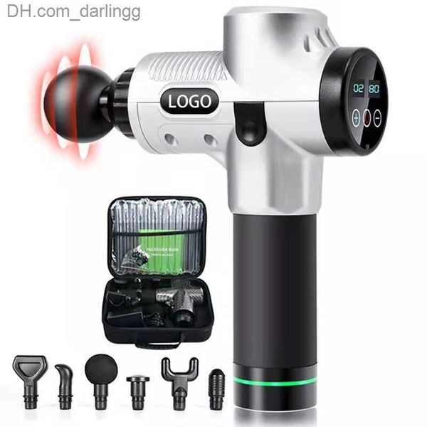 24v lcd display massage gun professional deep muscle massager pain relief body relaxation fascial fitness equipment q230830
24v lcd display massage gun professional deep muscle massager pain relief body relaxation fascial fitness equipment q230830