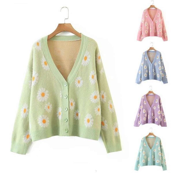 flower cardigan womens autumn sweaters and winter design floral v neck sweater coat, White;black
flower cardigan womens autumn sweaters and winter design floral v neck sweater coat, White;black