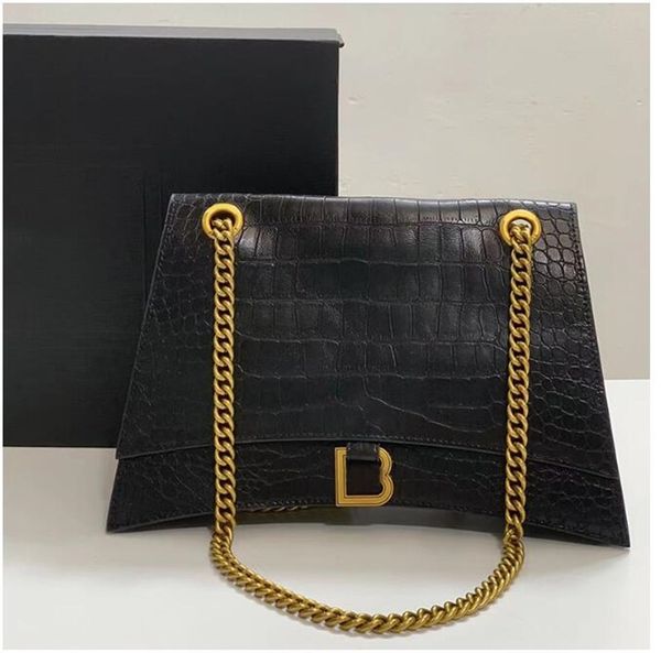 classic designer crush bag hourglass bag women's oil cured calf leather handbag b-line shopping shoulder chain cross shoulder half mont
classic designer crush bag hourglass bag women's oil cured calf leather handbag b-line shopping shoulder chain cross shoulder half mont