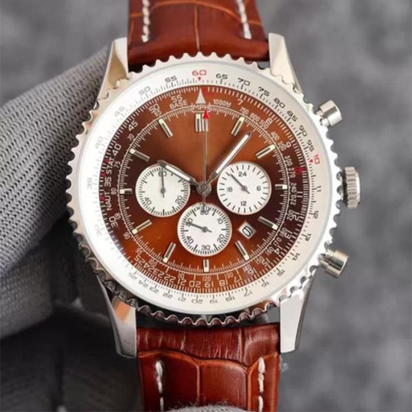 watch mens watch 43mm quartz movement fashion wristwatch leather stainless steel strap waterproof montre de luxe, Slivery;brown
watch mens watch 43mm quartz movement fashion wristwatch leather stainless steel strap waterproof montre de luxe, Slivery;brown