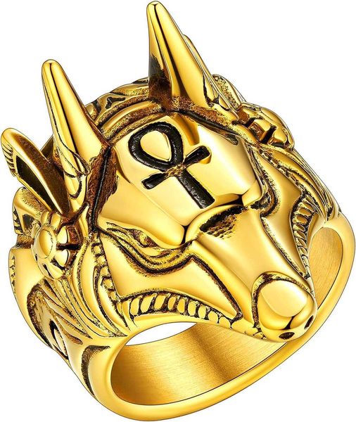 faithheart anubis rings for men women sturdy stainless steel jewelry vintage ankh cross amulet ring delicate packaging, Golden;silver
faithheart anubis rings for men women sturdy stainless steel jewelry vintage ankh cross amulet ring delicate packaging, Golden;silver