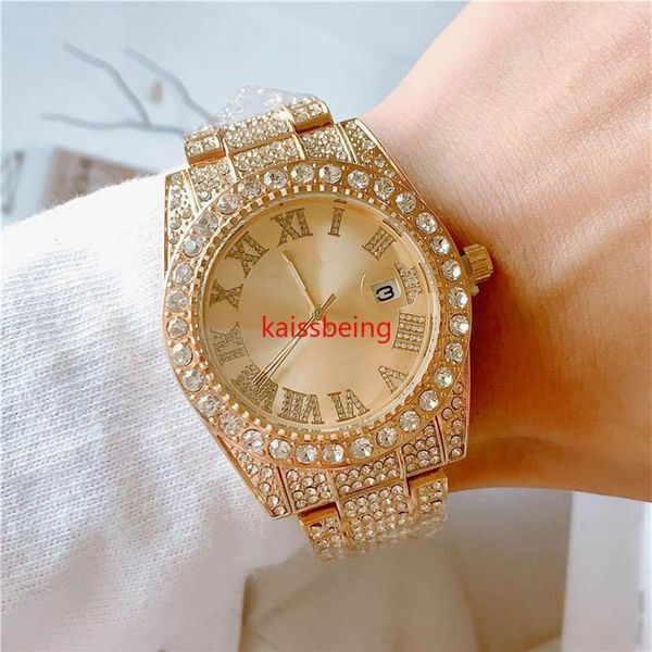 2022 mens women watch full diamond iced out strap designer watches quartz movement couple lovers clock wristwatchke l263g, Slivery;brown
2022 mens women watch full diamond iced out strap designer watches quartz movement couple lovers clock wristwatchke l263g, Slivery;brown