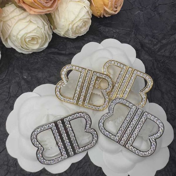 earrings designer bb new fashion shining diamond double b letter for female minority design sense high grade cold wind mesh red silver needl, Golden;silver
earrings designer bb new fashion shining diamond double b letter for female minority design sense high grade cold wind mesh red silver needl, Golden;silver
