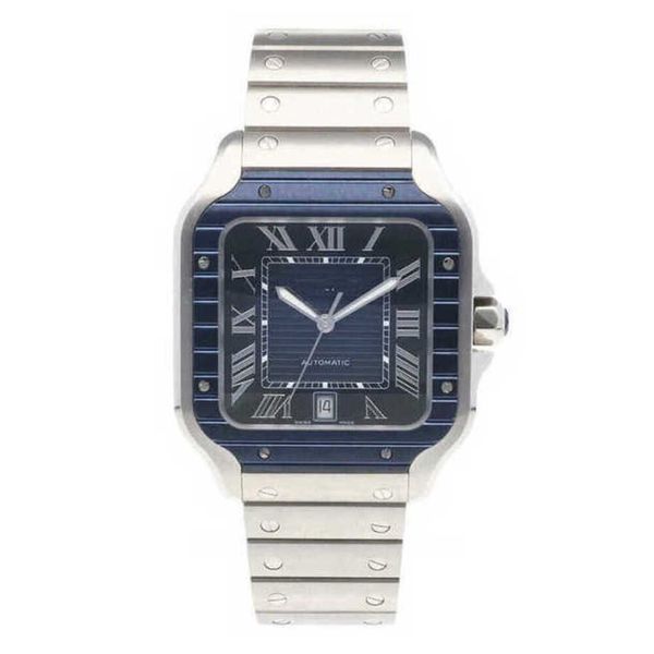luxury wristwatch santos de blue dial men's watch 6in5 mechanical montre cater luxe prx uhr with box perfect gift, Slivery;golden
luxury wristwatch santos de blue dial men's watch 6in5 mechanical montre cater luxe prx uhr with box perfect gift, Slivery;golden