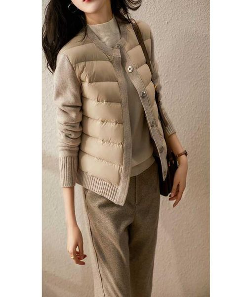 women039s jackets geskeey women autumn winter jacket patchwork knitted cotton padded coat parka womens outerwear office lady ba3922930, Black;brown
women039s jackets geskeey women autumn winter jacket patchwork knitted cotton padded coat parka womens outerwear office lady ba3922930, Black;brown