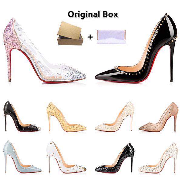 designer high heels dress shoes sneakers women luxury glitter rivets genuine leather pointed toe black white 8cm 10cm 12cm party lady girl w
designer high heels dress shoes sneakers women luxury glitter rivets genuine leather pointed toe black white 8cm 10cm 12cm party lady girl w