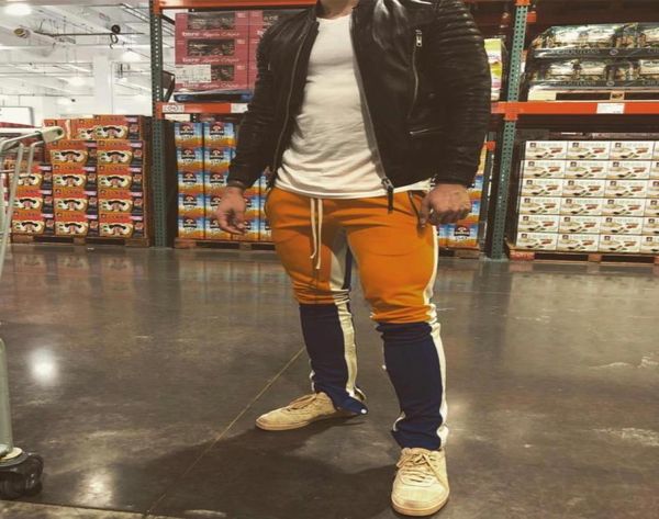 new colourblocked inner zip side zipper casual sweatpants men hiphop jogger track pants sportwear trousers4761232, Black
new colourblocked inner zip side zipper casual sweatpants men hiphop jogger track pants sportwear trousers4761232, Black