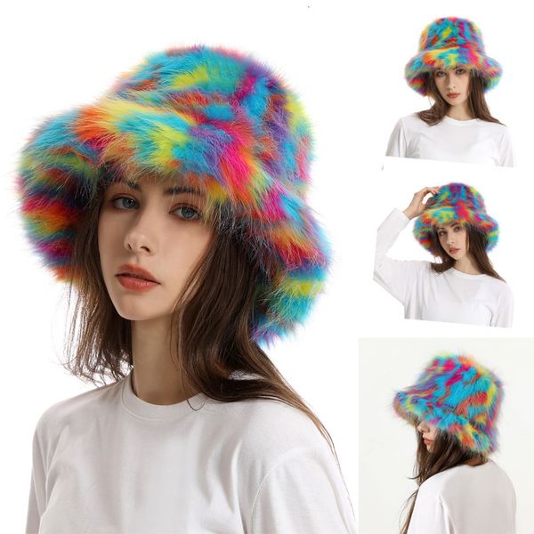 wide brim hats bucket hats fur hat women's elegant autumn and winter fur bucket hat korean version high class warm hat cover cap 230829, Blue;gray
wide brim hats bucket hats fur hat women's elegant autumn and winter fur bucket hat korean version high class warm hat cover cap 230829, Blue;gray