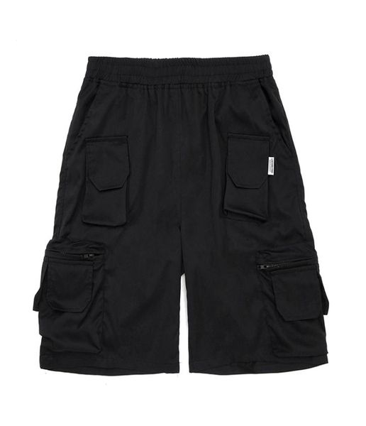 pants elastic waist multipockets cargo shorts for men summer wide leg solid oversized style knee lenght4381409, Black
pants elastic waist multipockets cargo shorts for men summer wide leg solid oversized style knee lenght4381409, Black