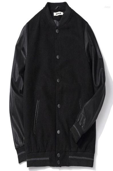 men039s jackets school team uniform men black leather sleeves baseball varsity jacket college letterman coat plus size 5xl 6xl8622148, Black;brown
men039s jackets school team uniform men black leather sleeves baseball varsity jacket college letterman coat plus size 5xl 6xl8622148, Black;brown