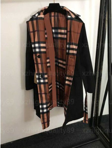 designer coat women woolen coats plaid jacket double-sided design lapel belt slim fit mid length coat fashion comfort overcoat designer knit, Black
designer coat women woolen coats plaid jacket double-sided design lapel belt slim fit mid length coat fashion comfort overcoat designer knit, Black
